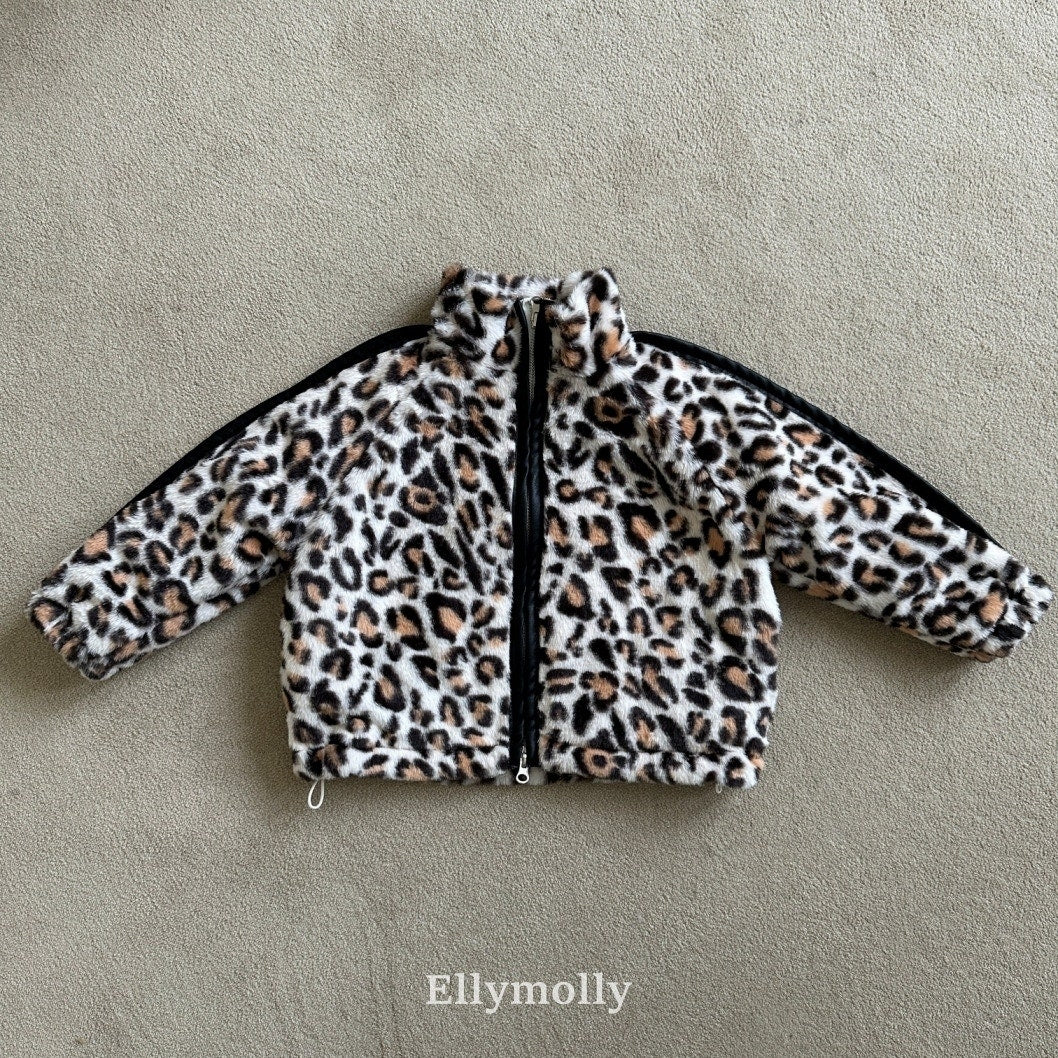 ［ELLY MOLLY］Leopard jumper