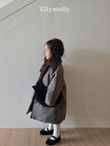 ［ELLY MOLLY］Fine wool lomg coat