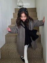 ［ELLY MOLLY］Fine wool lomg coat