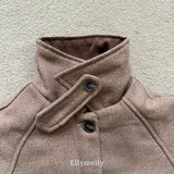 ［ELLY MOLLY］Fine wool lomg coat