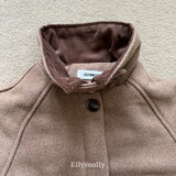 ［ELLY MOLLY］Fine wool lomg coat