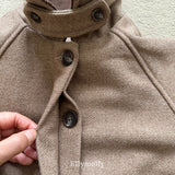 ［ELLY MOLLY］Fine wool lomg coat