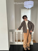 ［ELLY MOLLY］Merry check shirt