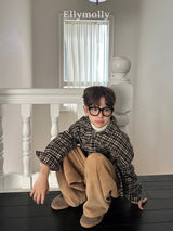 ［ELLY MOLLY］Merry check shirt