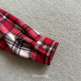 ［ELLY MOLLY］Merry check shirt