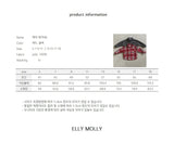 ［ELLY MOLLY］Merry check shirt