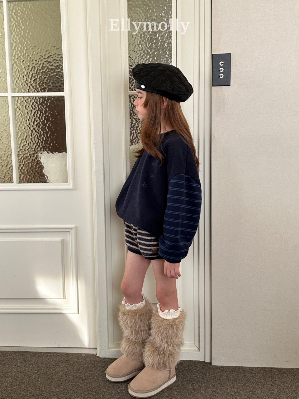 ［ELLY MOLLY］Wooly short pants