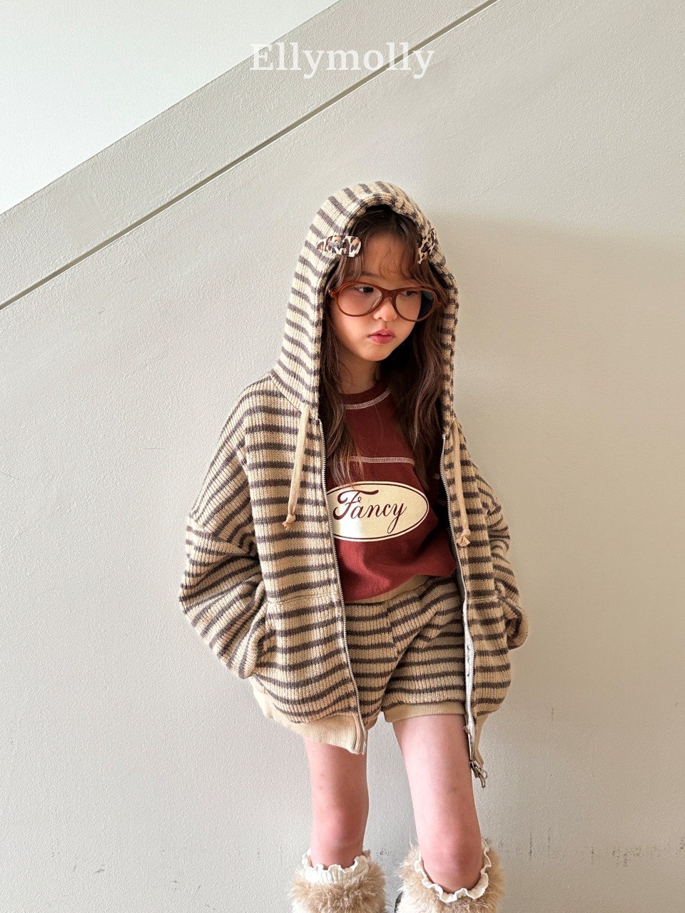 ［ELLY MOLLY］Wooly short pants