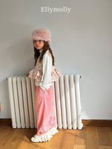 ［ELLY MOLLY］Heart cozy jogger pants