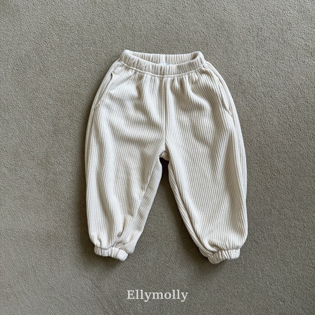 ［ELLY MOLLY］Heart cozy jogger pants