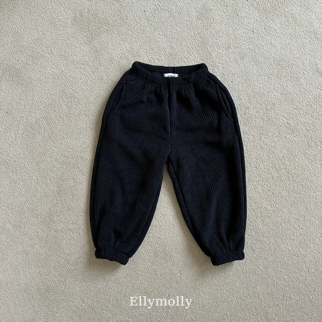［ELLY MOLLY］Heart cozy jogger pants