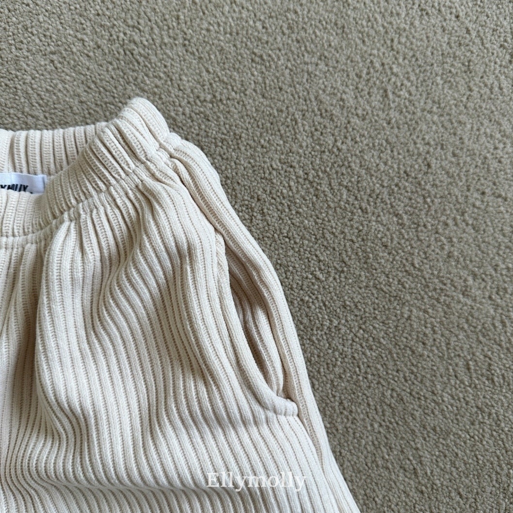 ［ELLY MOLLY］Heart cozy jogger pants