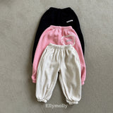 ［ELLY MOLLY］Heart cozy jogger pants