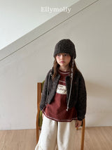 ［ELLY MOLLY］Muffin wool cardigan