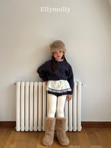［ELLY MOLLY］Muffin wool cardigan