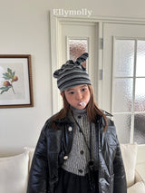 ［ELLY MOLLY］Muffin wool cardigan