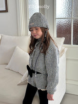 ［ELLY MOLLY］Muffin wool cardigan