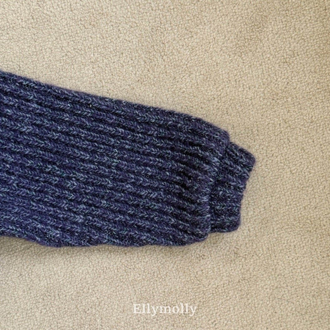 ［ELLY MOLLY］Muffin wool cardigan