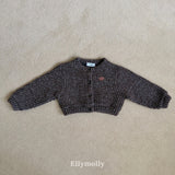 ［ELLY MOLLY］Muffin wool cardigan