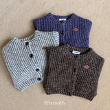 ［ELLY MOLLY］Muffin wool cardigan
