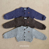 ［ELLY MOLLY］Muffin wool cardigan