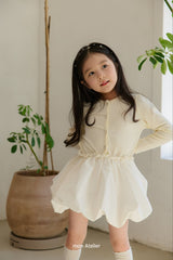 ［mon Atelier］Balloon one-piece