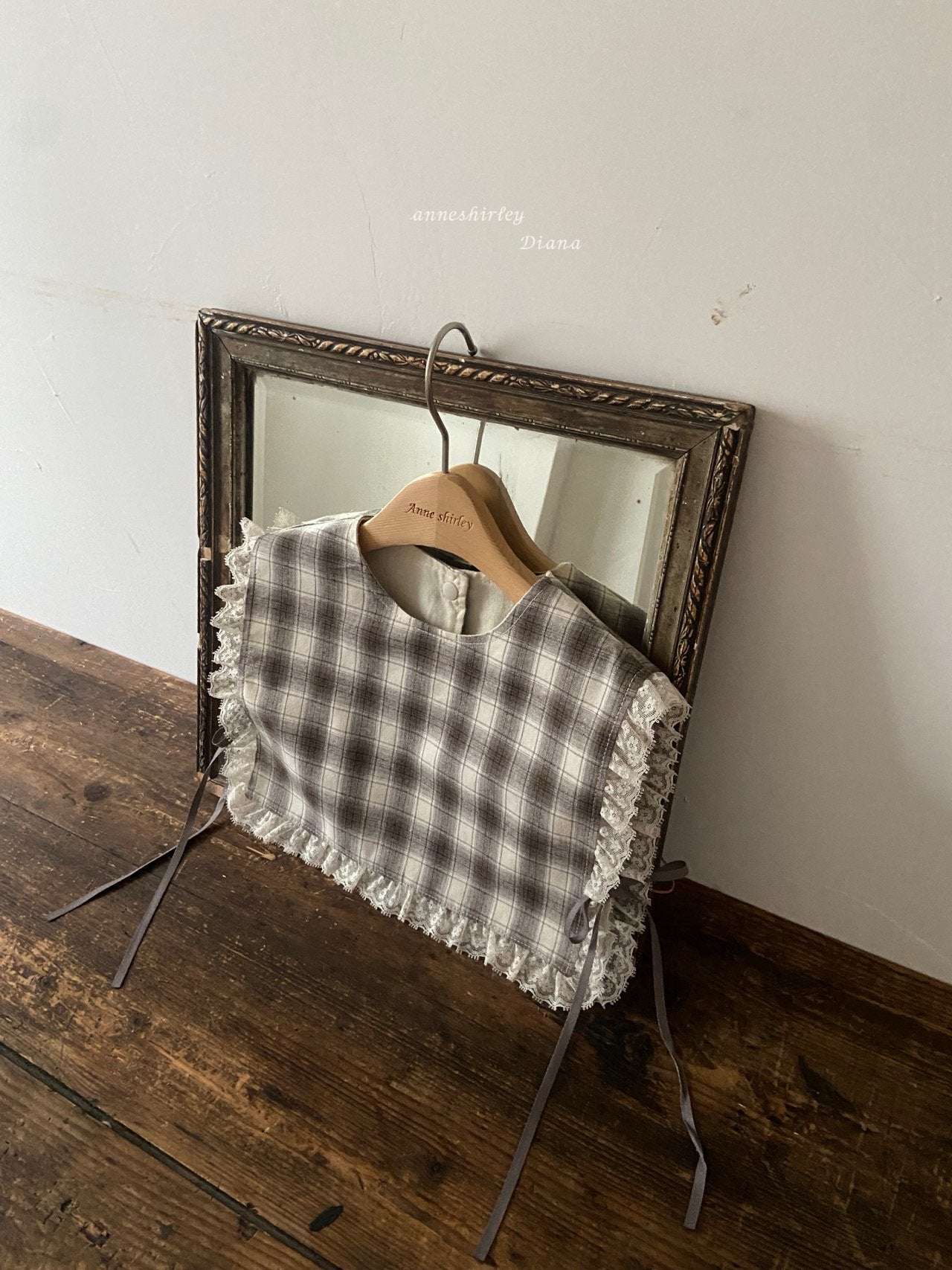 ［Anne shirley］Ange lace bustier (check)