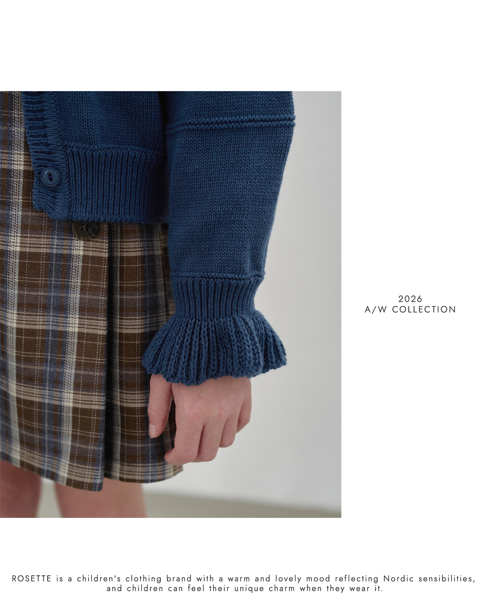 ［ROSETTE］Katie knit cardigan