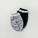 [whitesketchbook] Rozy frill jogger pants