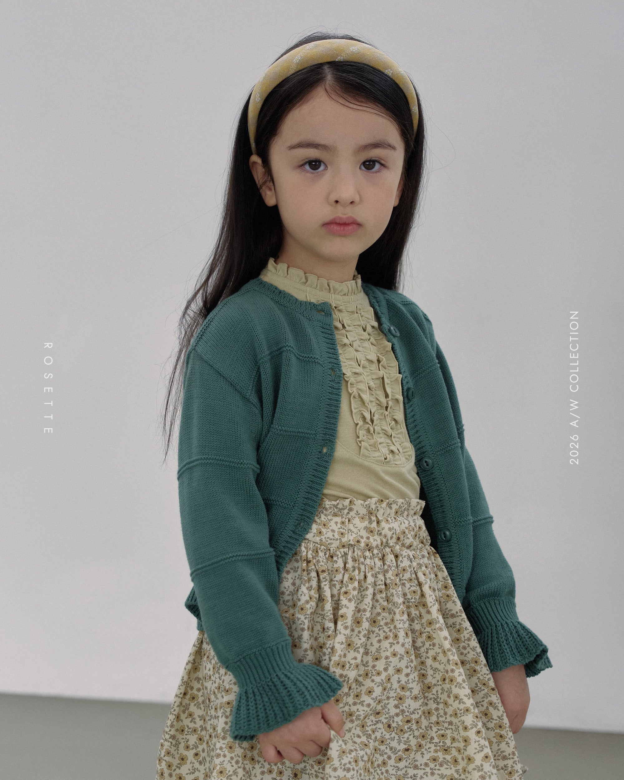 ［ROSETTE］Katie knit cardigan