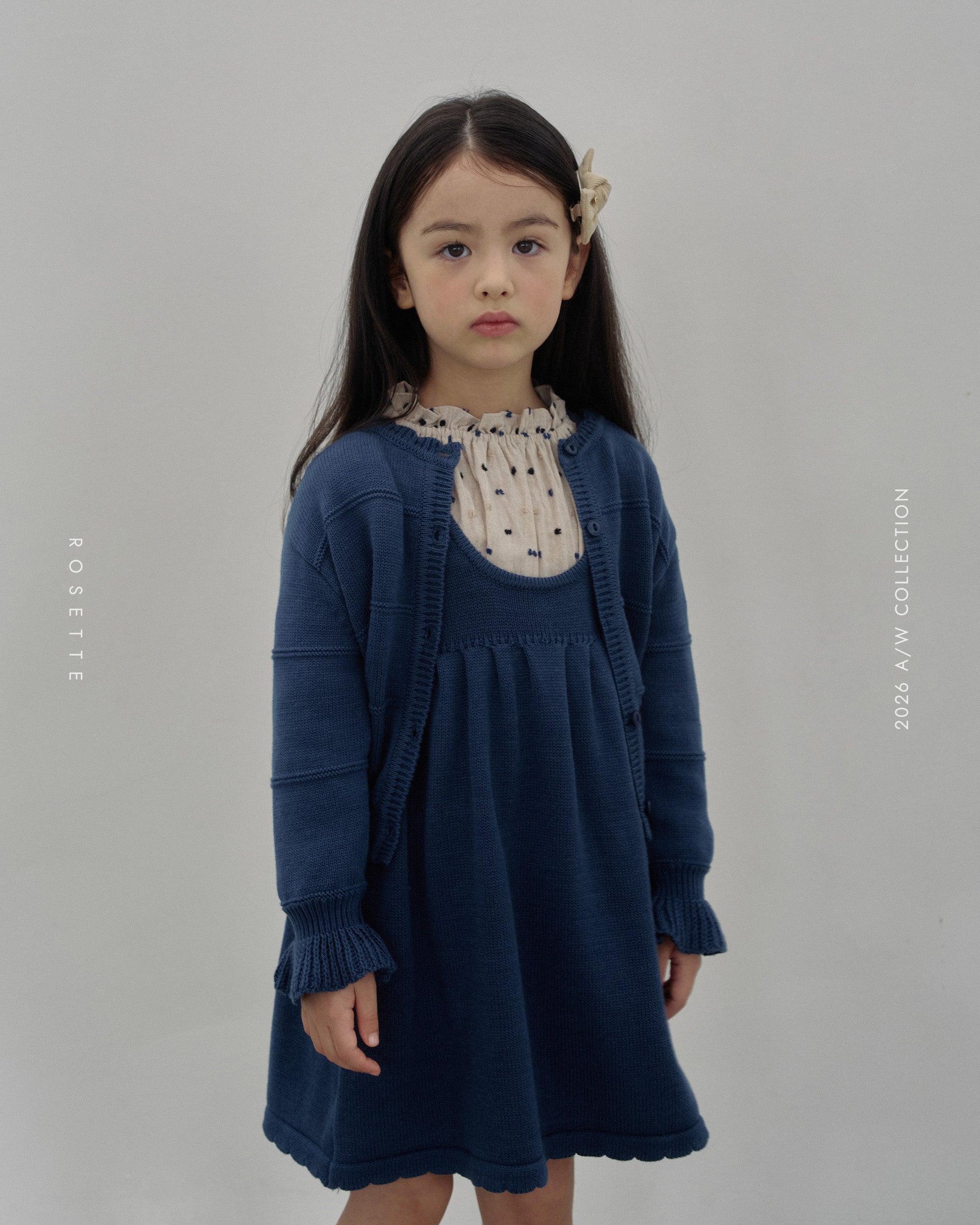 ［ROSETTE］Katie knit cardigan