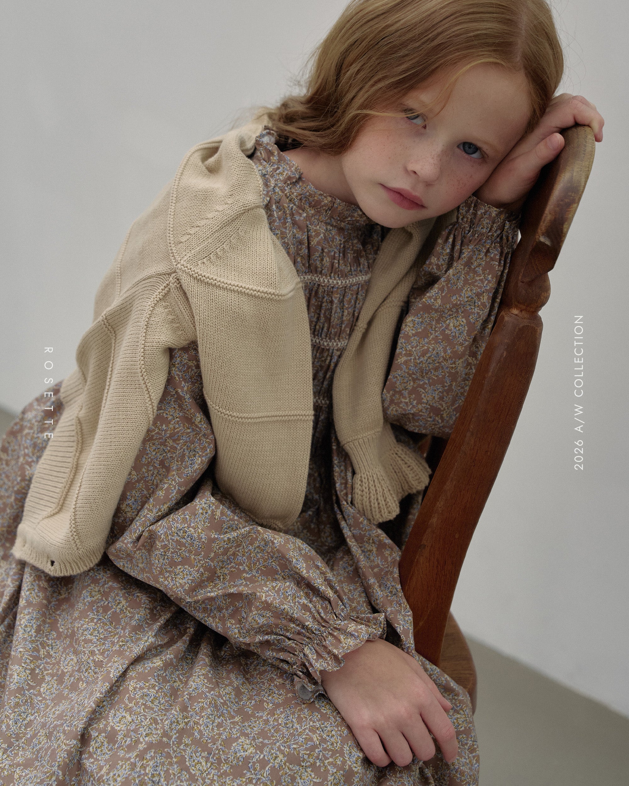 ［ROSETTE］Katie knit cardigan