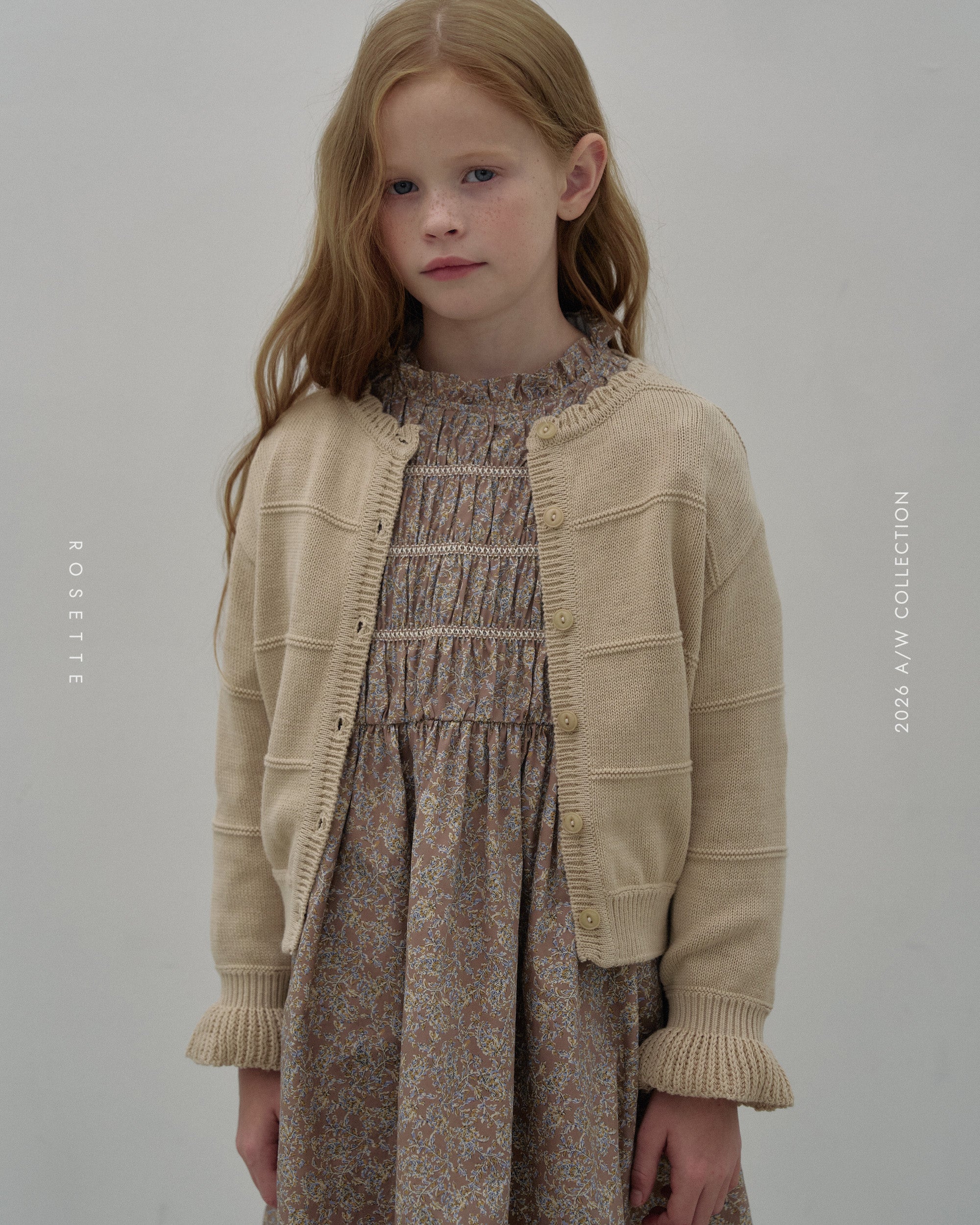 ［ROSETTE］Katie knit cardigan