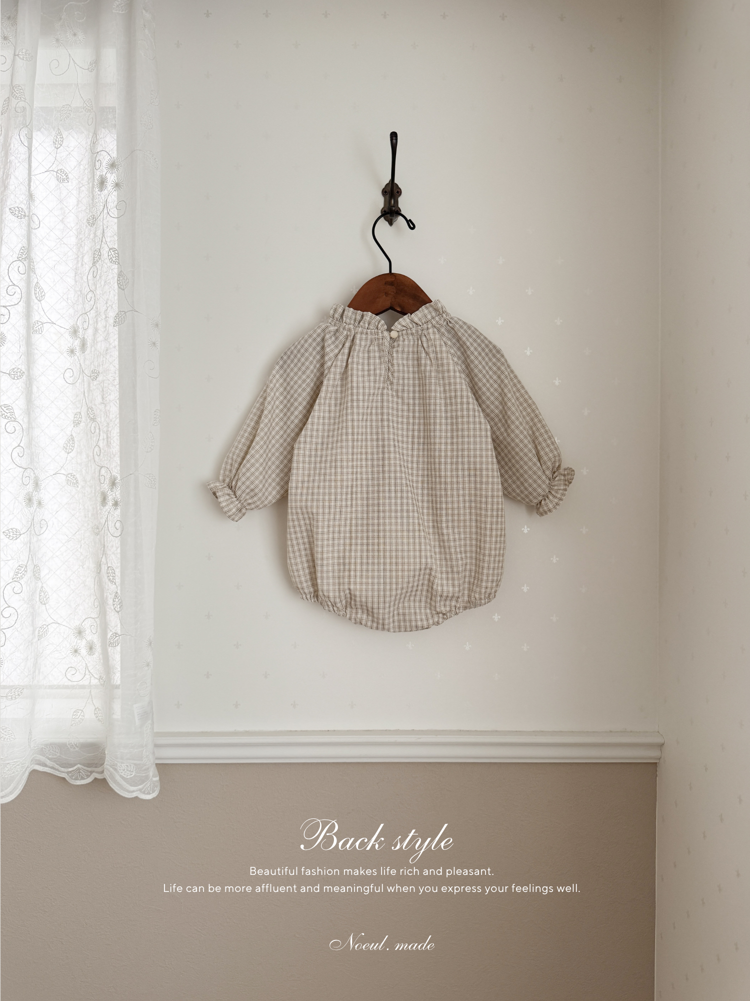 *Noeul.made* Mont Blanc rompers