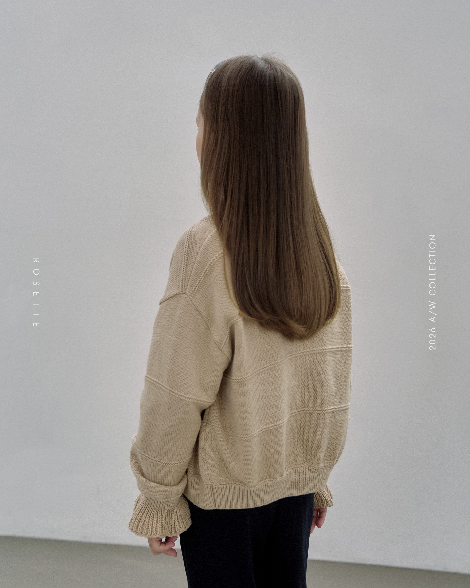 ［ROSETTE］Katie knit cardigan
