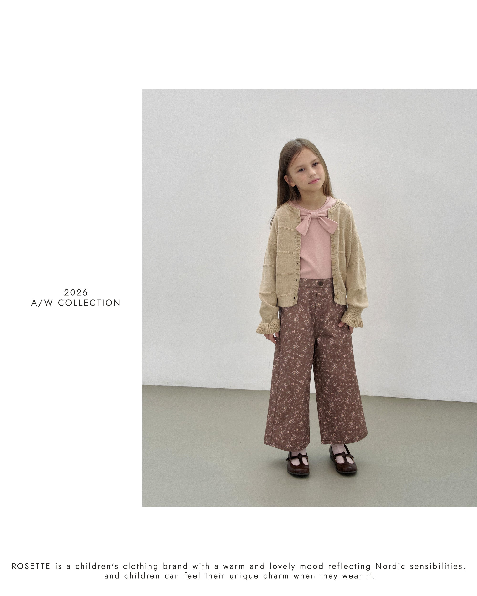 ［ROSETTE］Katie knit cardigan