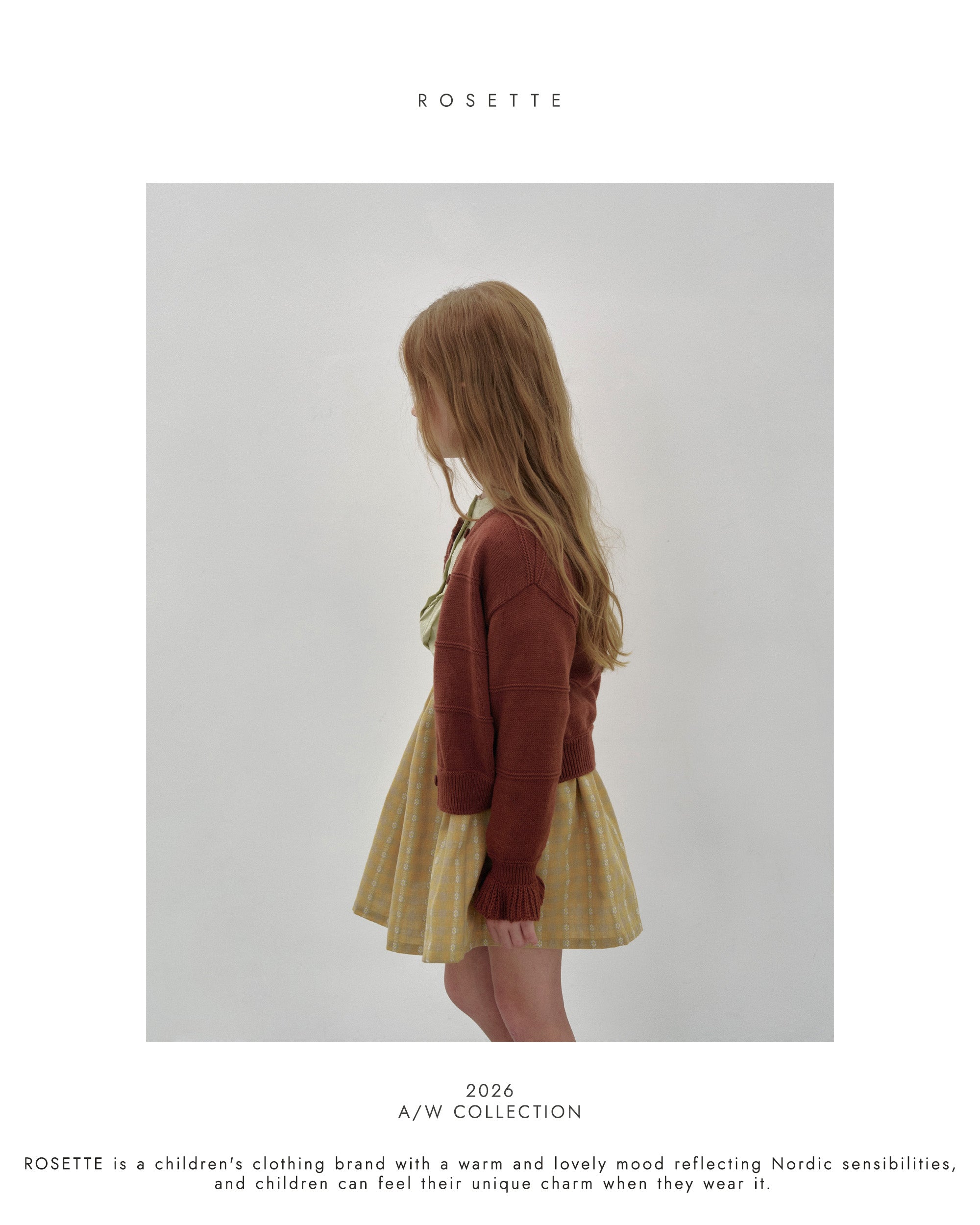 ［ROSETTE］Katie knit cardigan