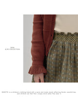 ［ROSETTE］Katie knit cardigan
