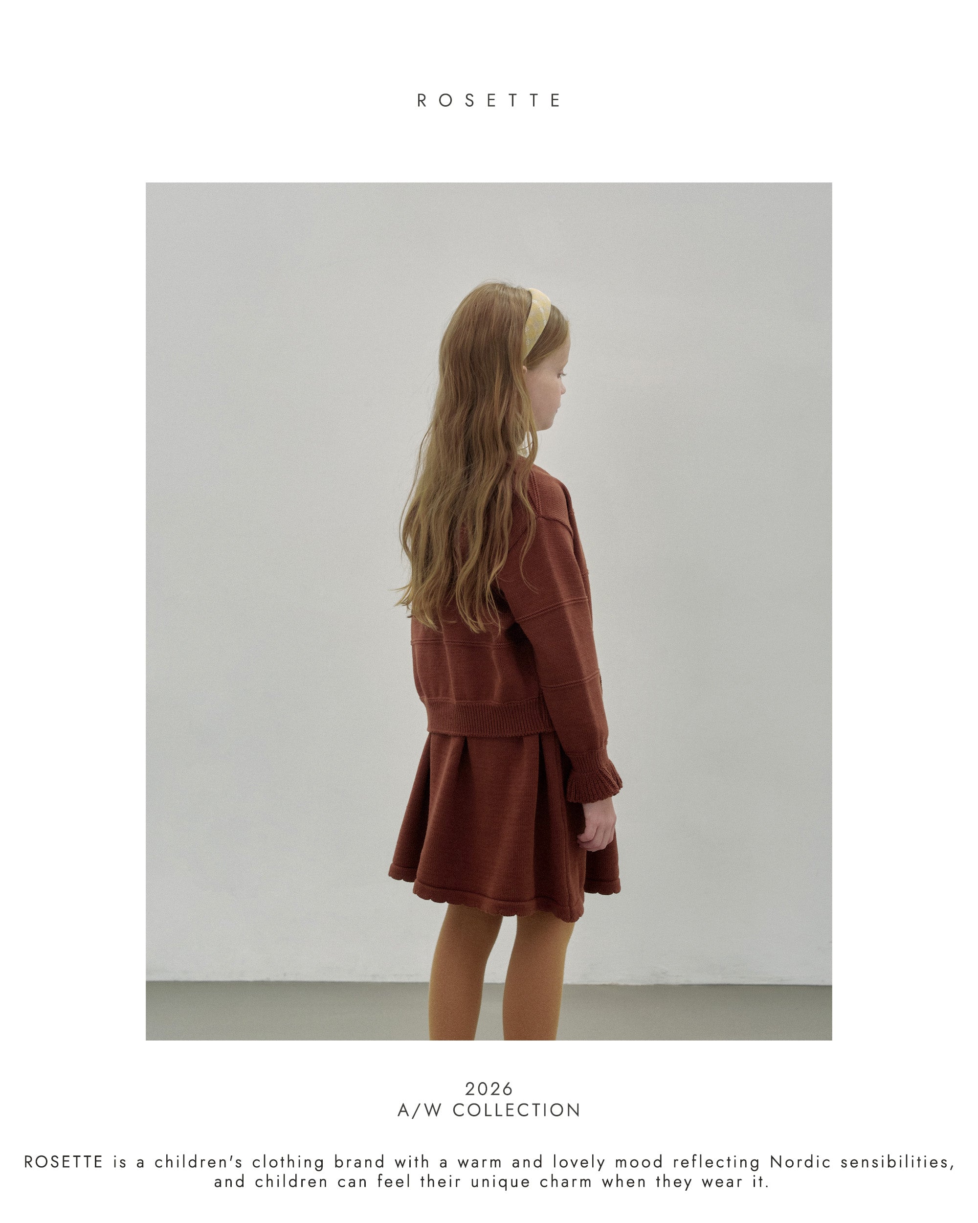 ［ROSETTE］Katie knit cardigan
