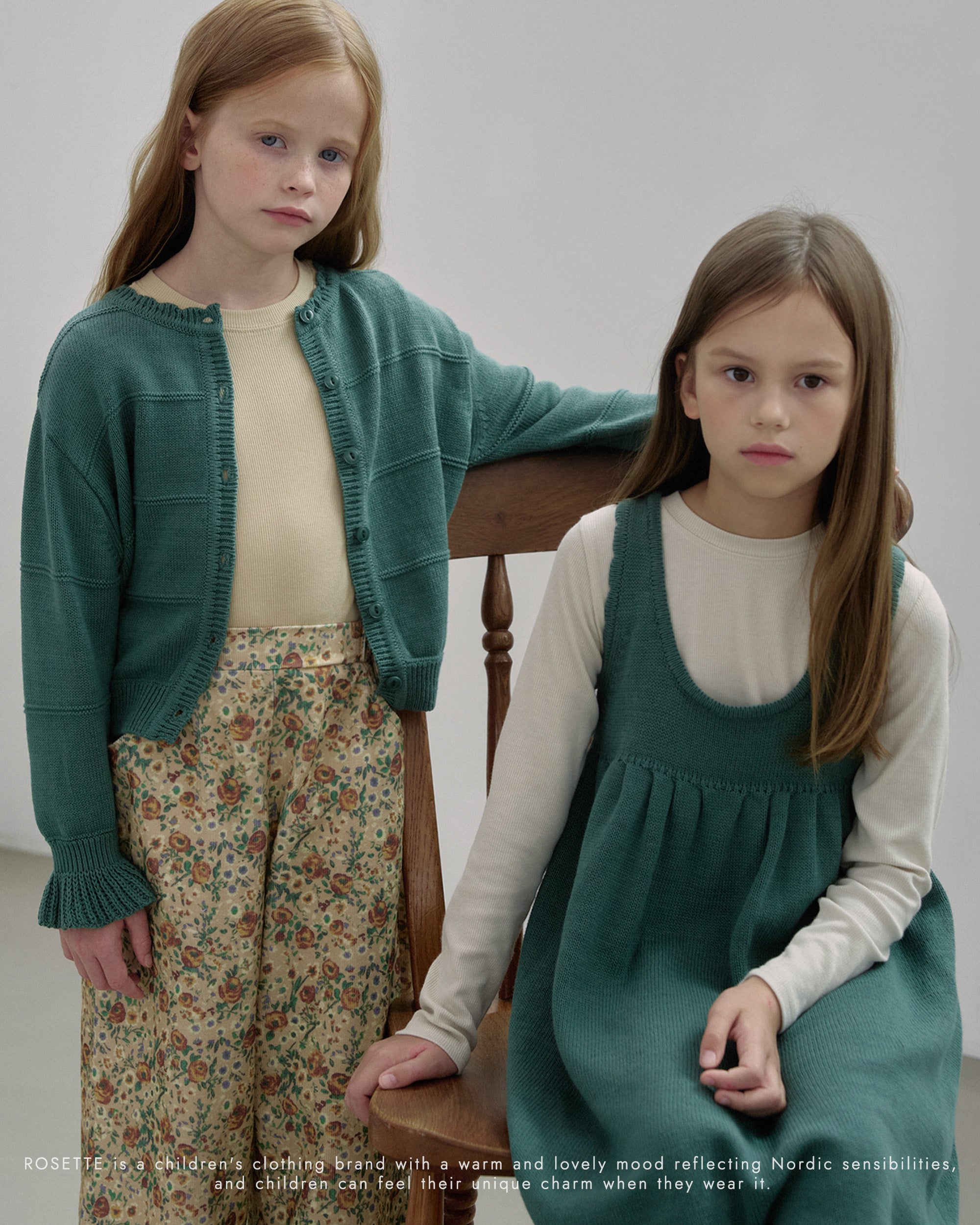 ［ROSETTE］Katie knit cardigan