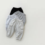[whitesketchbook] Pocket warm cargo pants