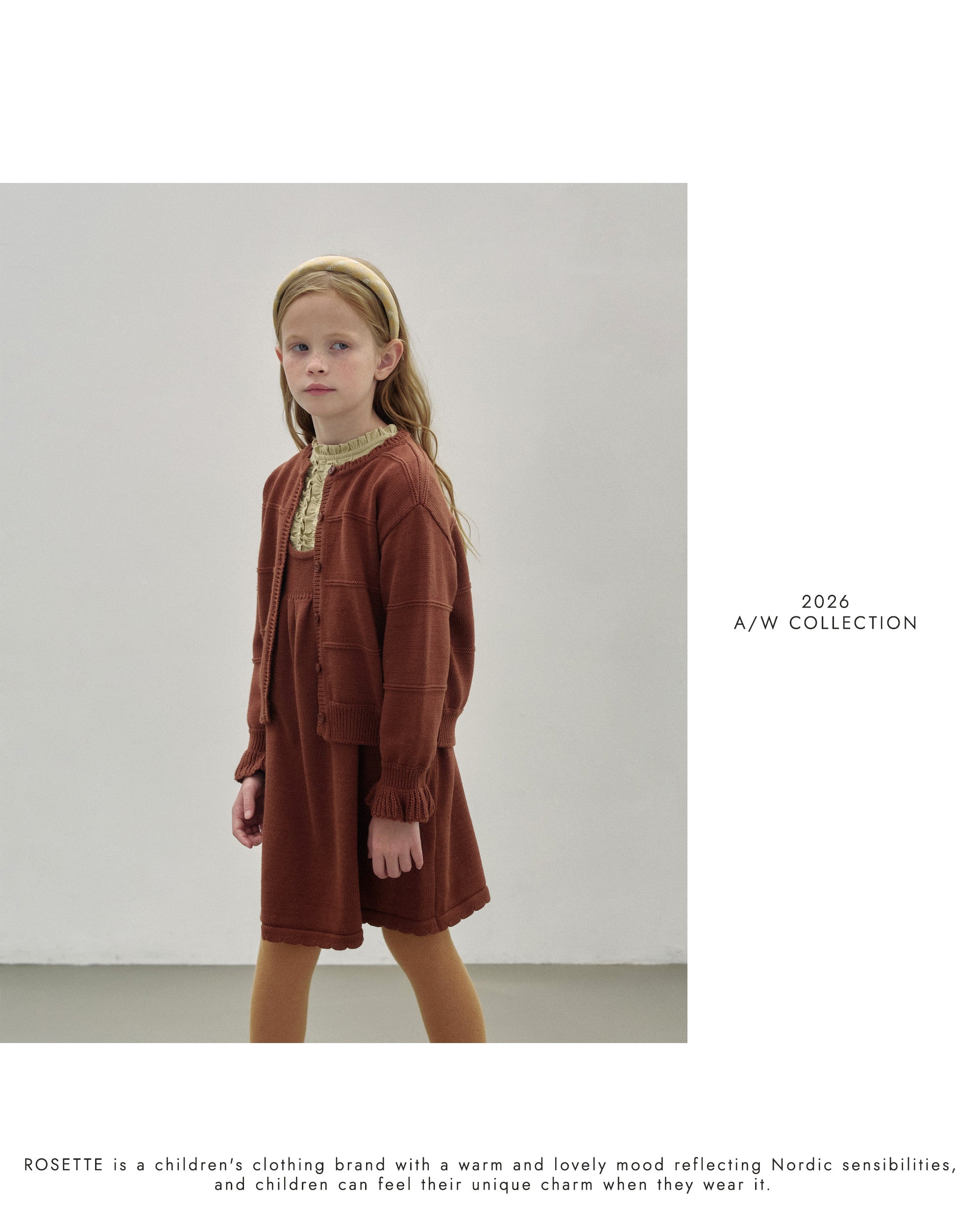 ［ROSETTE］Katie knit one-piece