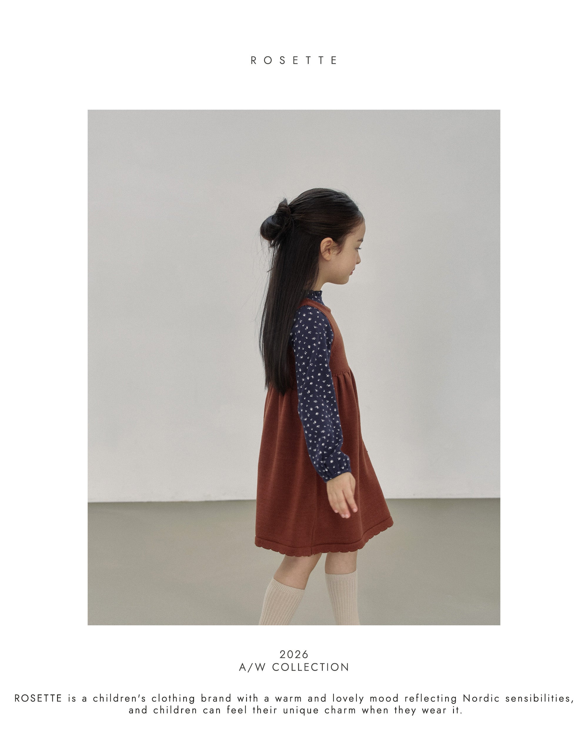 ［ROSETTE］Katie knit one-piece