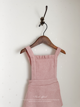 Vanilla salopette pants