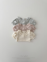 Gracie dot puff tops