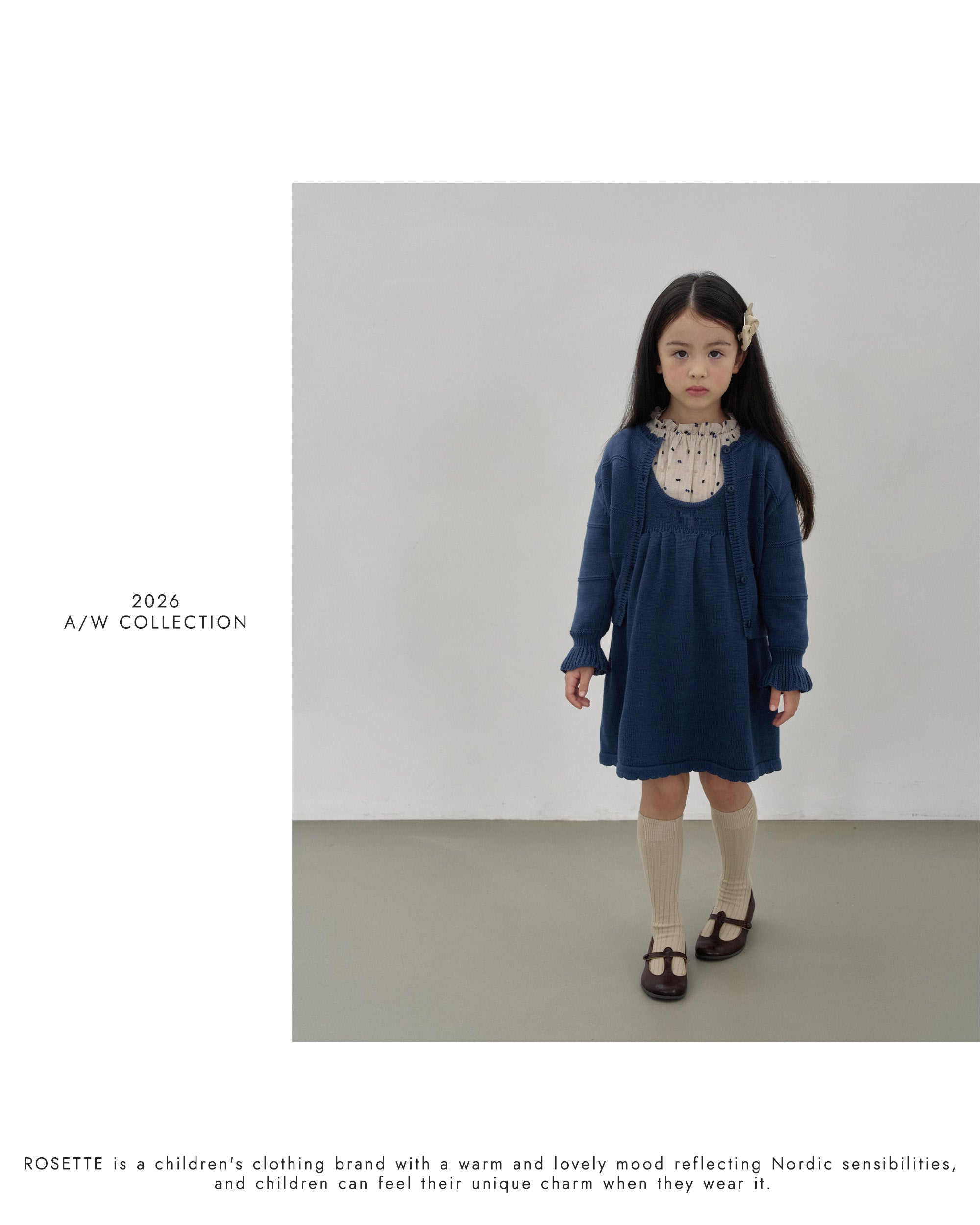 ［ROSETTE］Katie knit one-piece