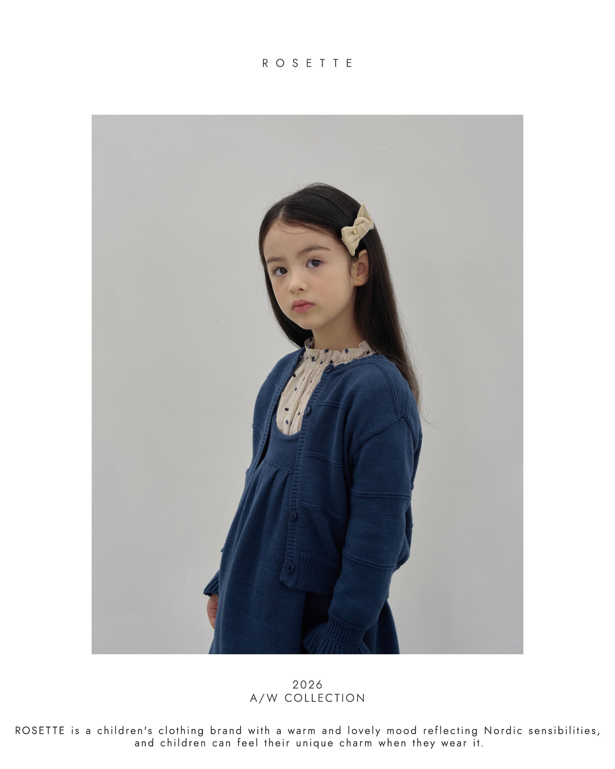 ［ROSETTE］Katie knit one-piece
