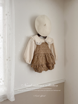 Bebe garden suspender suit