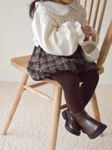 Honey round collar blouse