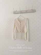 *Noeul.made* Chaton fluffy vest (mom)